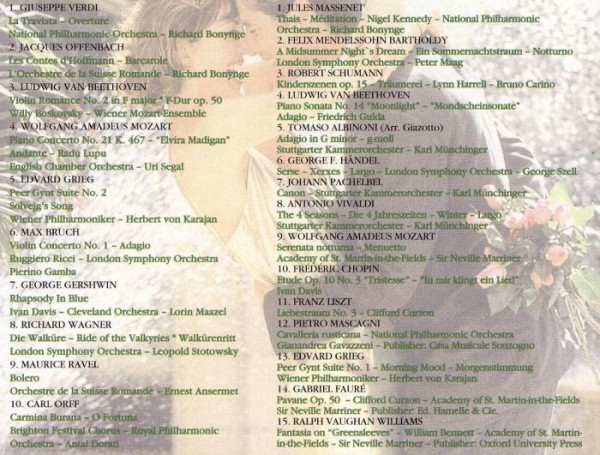 Diverse - Träumerei - Klassik zum Verlieben - 2CD-Box